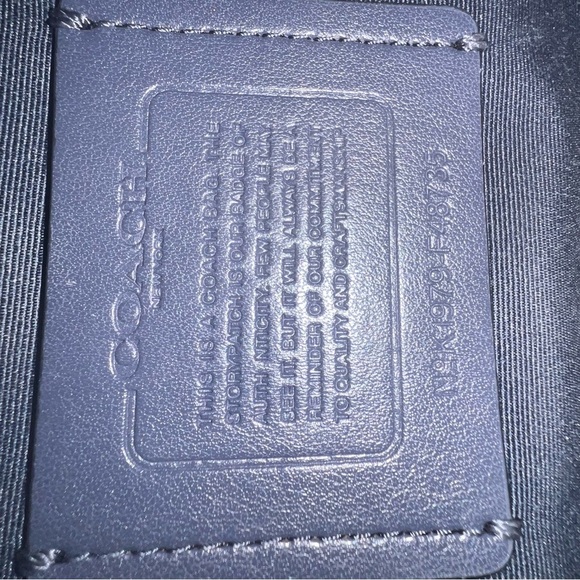 Coach AVENUE CARRYALL IN SIGNATURE CANVAS COACH F48735 Bag Tote Denim Blue - Picture 12 of 13